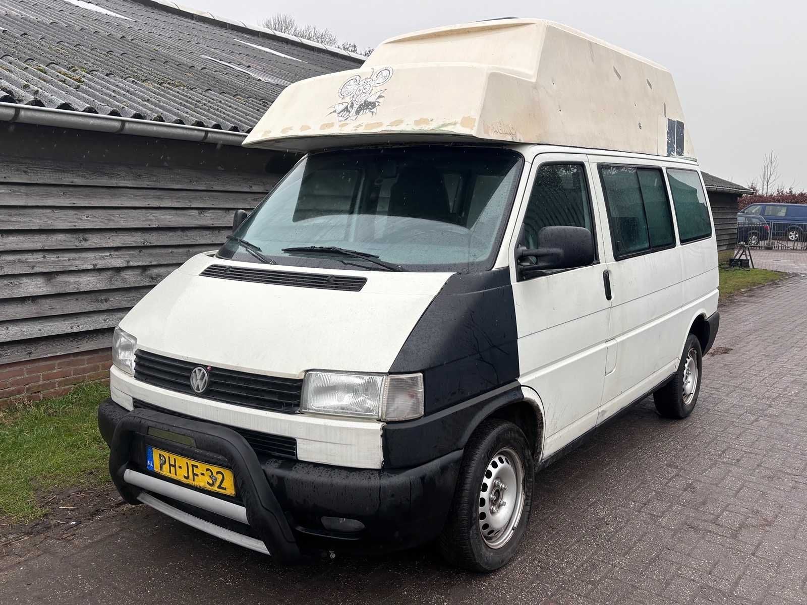 volkswagen - transporter - t4 - 1996 - Benzine/lpg - Camperv, Caravans en Kamperen, Campers, Bedrijf, Overige brandstoffen, Volkswagen