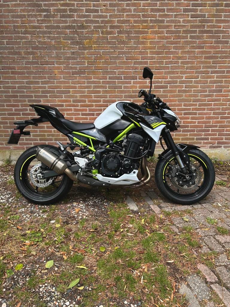 Kawasaki Z900 2020 met Akrapovic, Sportuitlaat, 4 cilinders, Motorrijbewijs A, Bedrijf