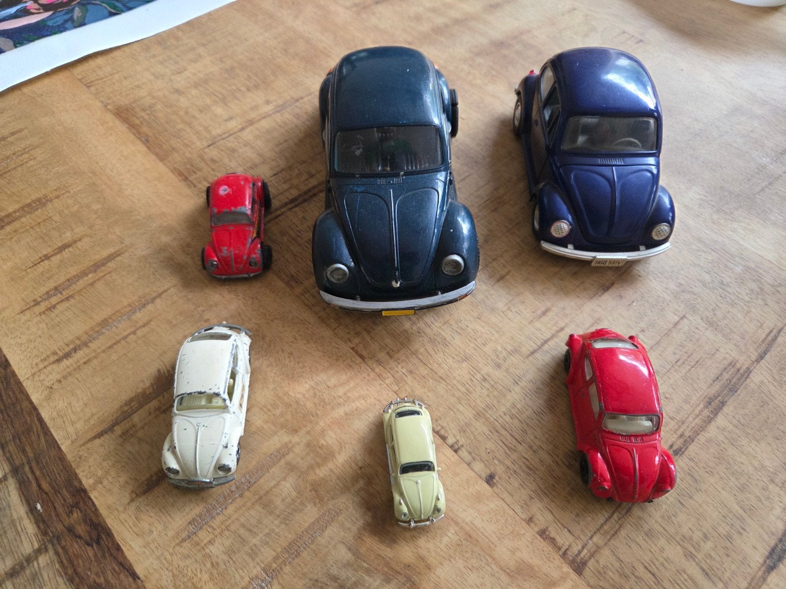 volkswagen Kevers 6 voor €10,- collecters items, Ophalen of Verzenden