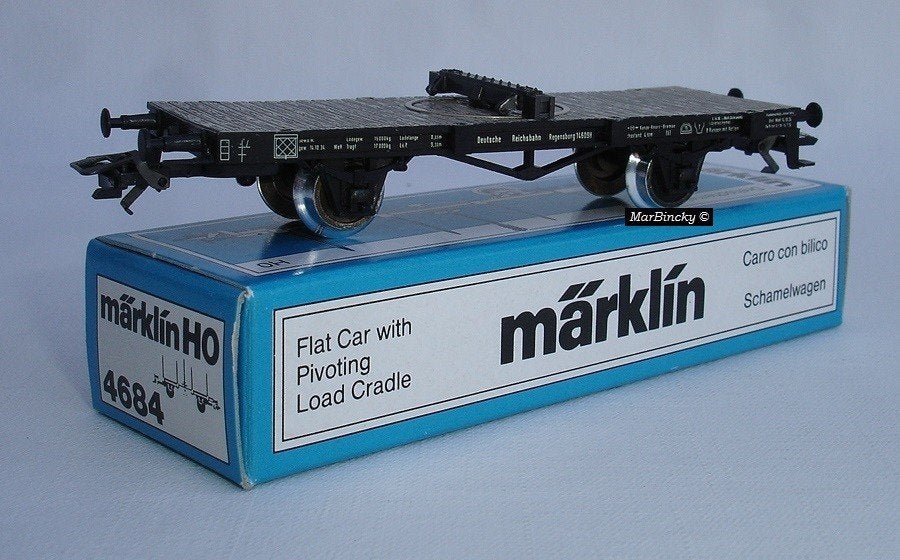 Marklin 4684 Draaischemelwagen van de Deutsche Reichsbahn !, Wisselstroom, Ophalen of Verzenden, Märklin, Nieuw