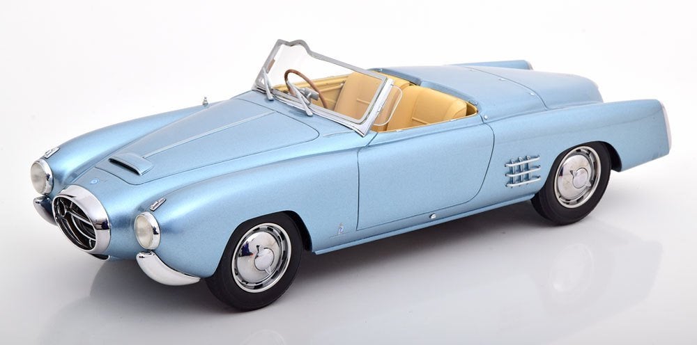 Lancia Aurelia PF 200C Spider Blauw BoS Models 1:18, Hobby en Vrije tijd, Modelauto's | 1:18, Ophalen of Verzenden, Nieuw, Auto