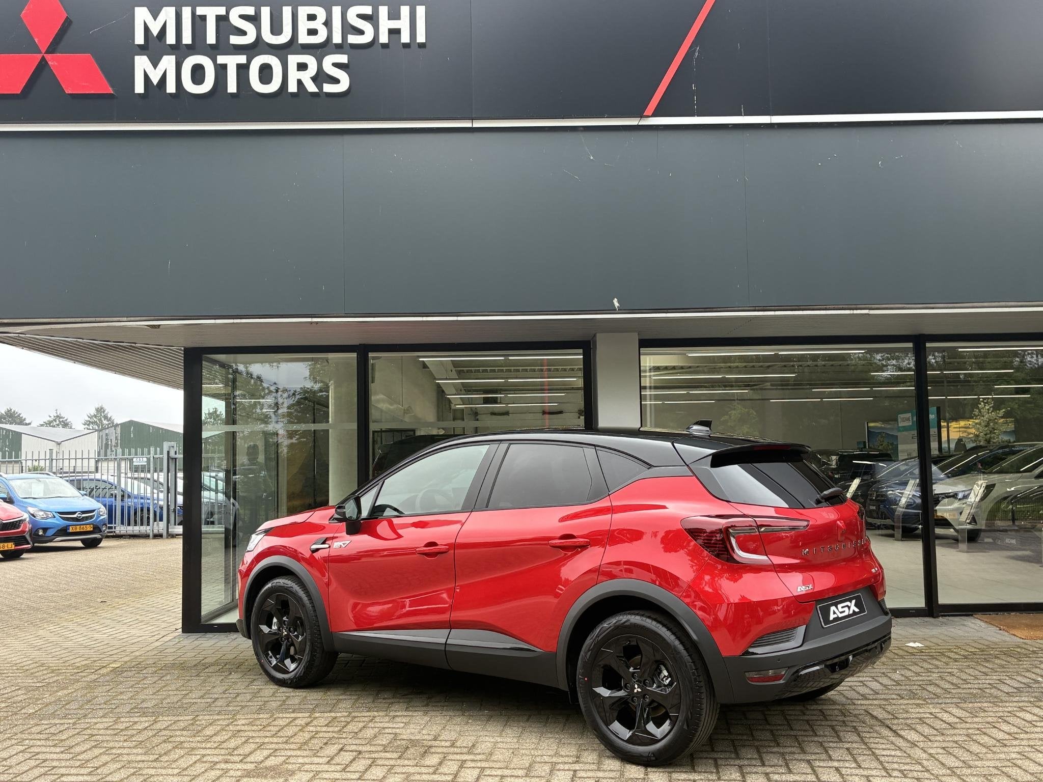 Mitsubishi ASX 1.8 HEV AT Black Edition | DEMO | Climate Con, Auto's, Stof, 4 cilinders, Met garantie (alle), 23 km/l