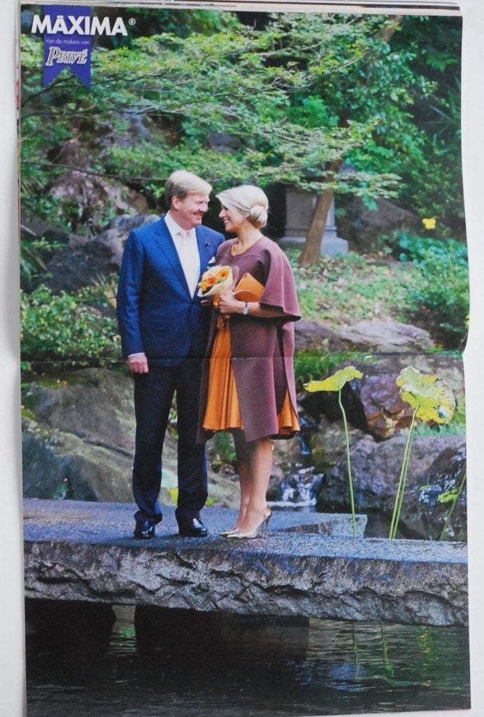 Máxima meer dan 50 - Weekblad Prive met poster 2014, Verzenden, Zo goed als nieuw, Damesbladen