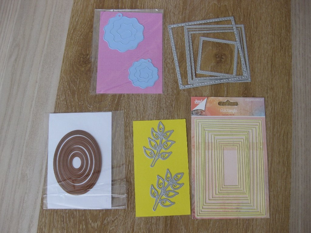 Snijmallen van Spellbinders, Marianne, Ali en Joy, Hobby en Vrije tijd, Verzenden, Zo goed als nieuw, Overige thema's, Pons of Mal