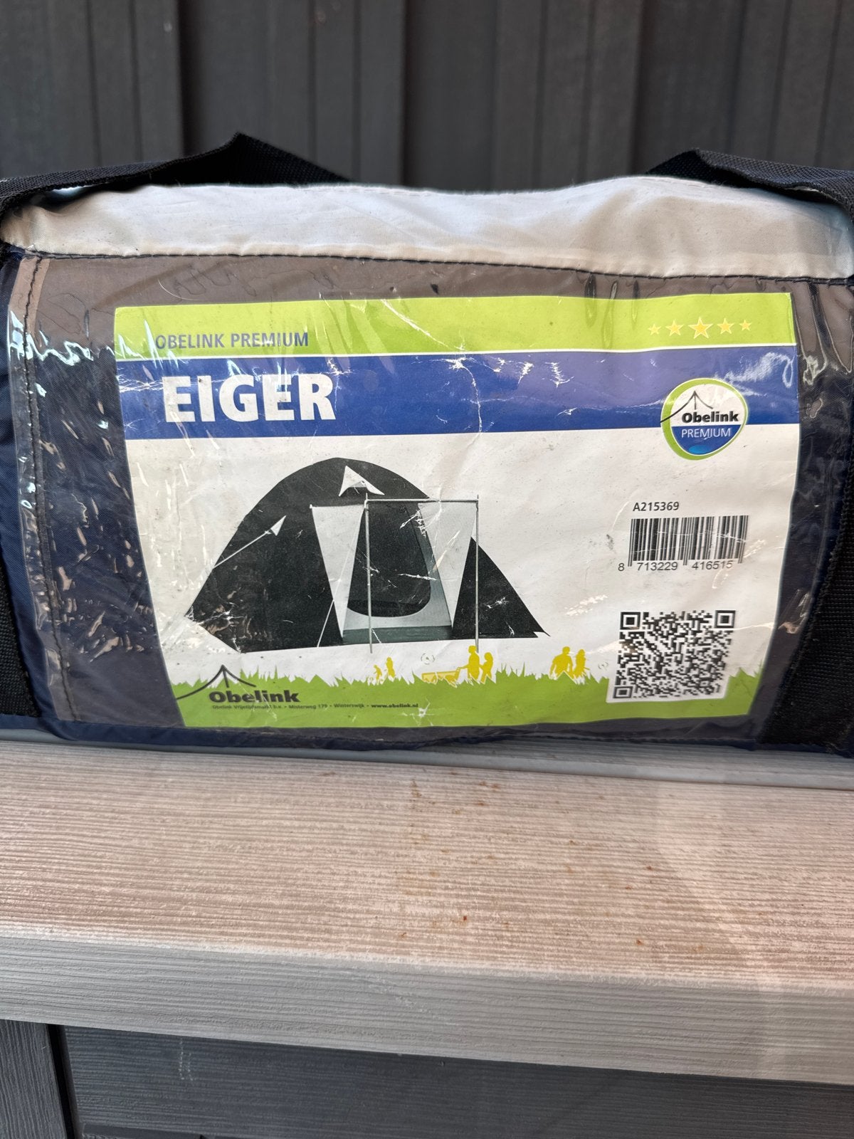 Nieuwe Obelink Premium Eiger Tent - Compact, Ophalen, Nieuw, Tot en met 2