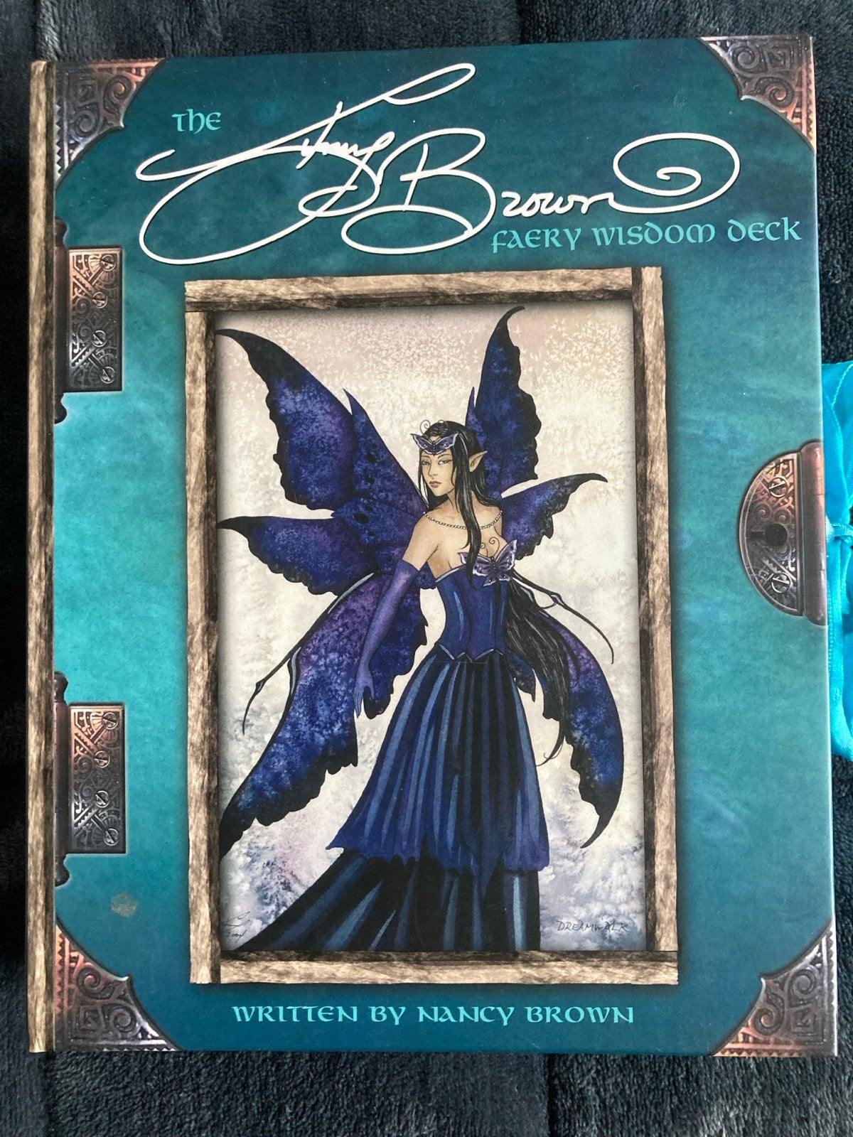The Nancy Brown Faery Wisdom Deck - Tarotkaarten, Ophalen of Verzenden, Zo goed als nieuw, Tarot of Kaarten leggen, Instructieboek