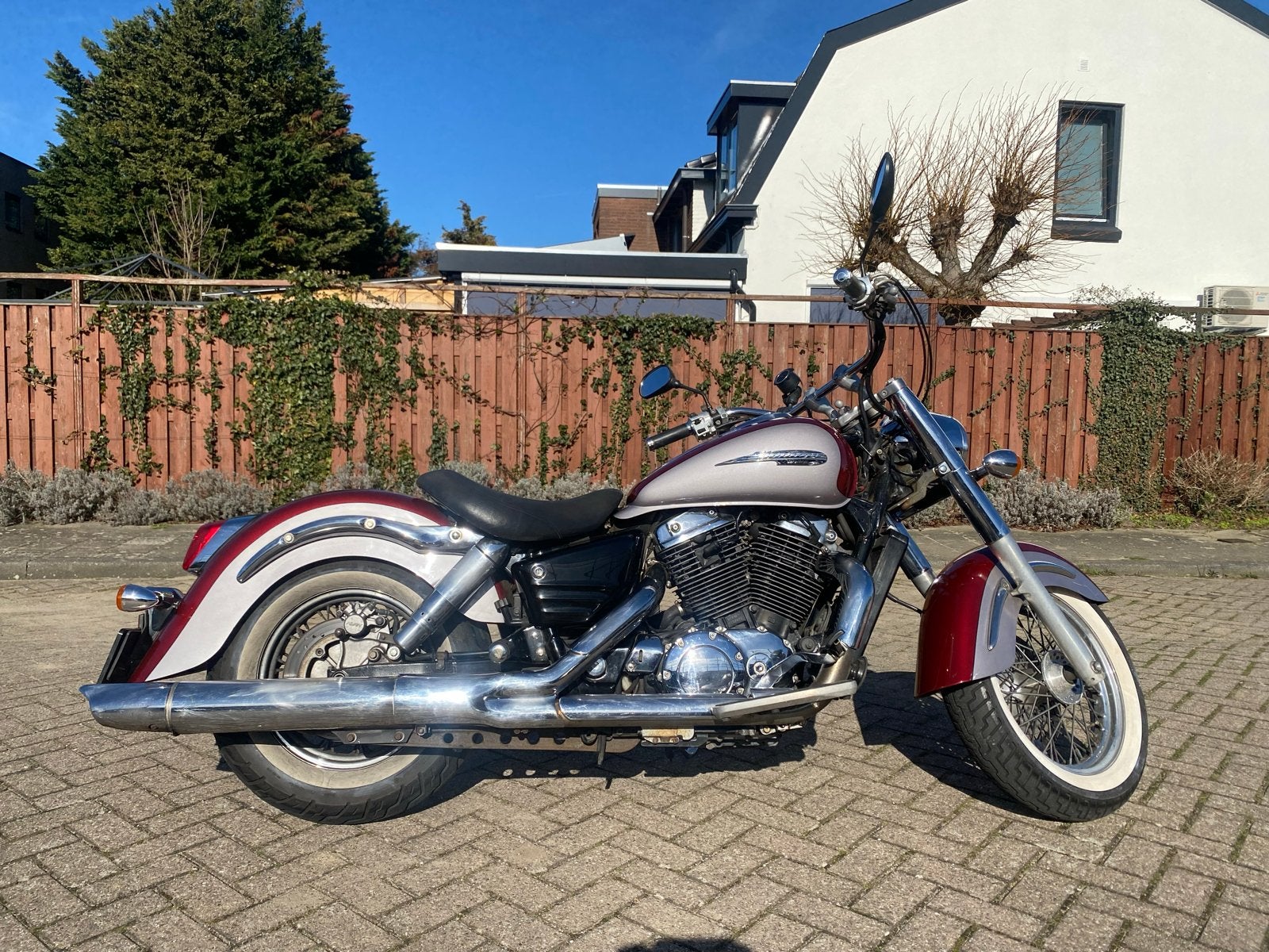 Honda Shadow AERO C3 - 55.000 km met extra's, Motoren, Particulier, Gebruikt, Chopper
