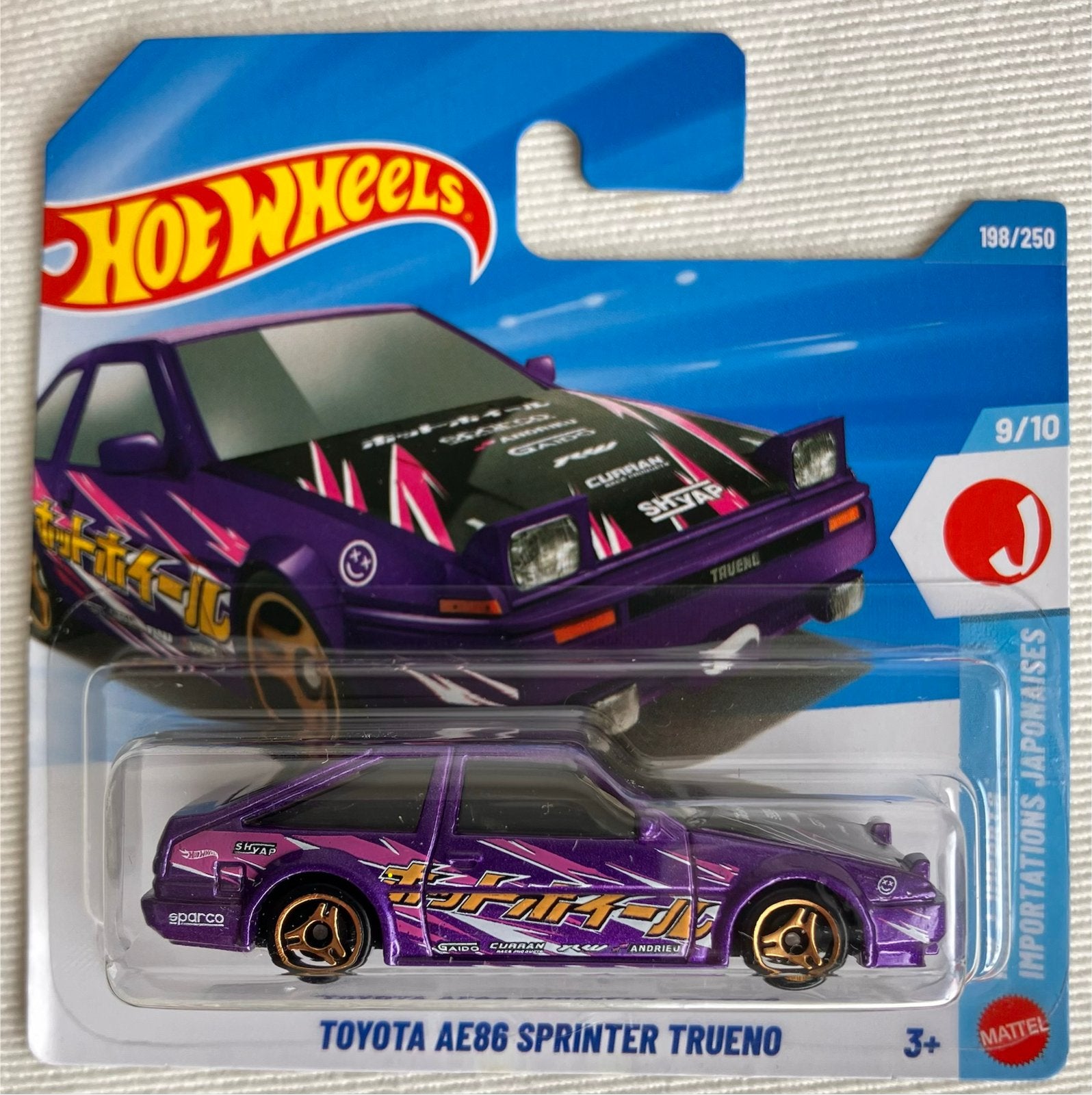 Hot wheels Toyota AE86 Sprinter Trueno Hotwheels, Ophalen of Verzenden, Nieuw, Auto