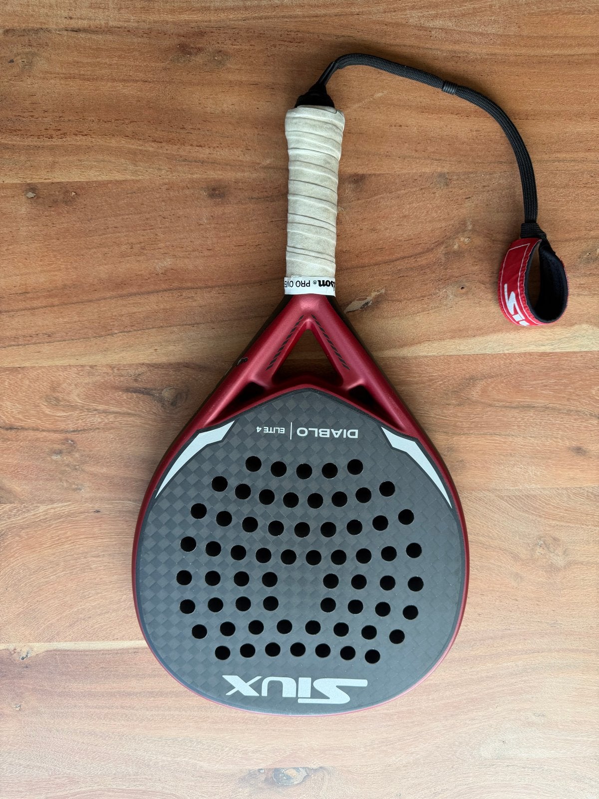 Siux Diablo Elite 4 Padelracket, Ophalen of Verzenden, Gebruikt, Padelracket