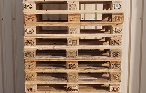 Houten Europallets te koop - In goede staat, Ophalen, Gebruikt