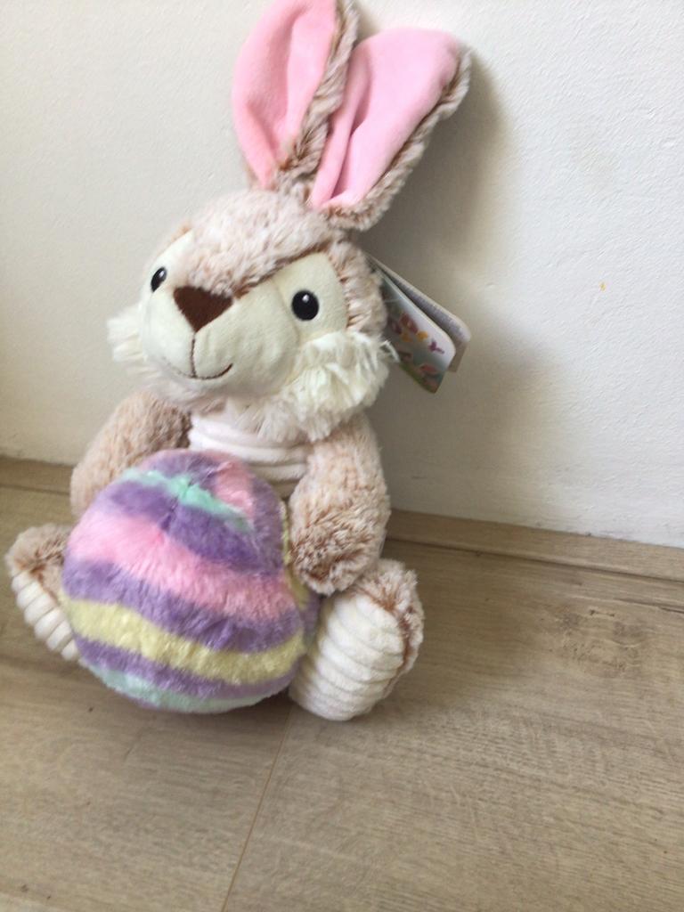 Paashaas knuffel, Konijn, Ophalen of Verzenden, Zo goed als nieuw, Middelgroot (20 tot 80 cm)