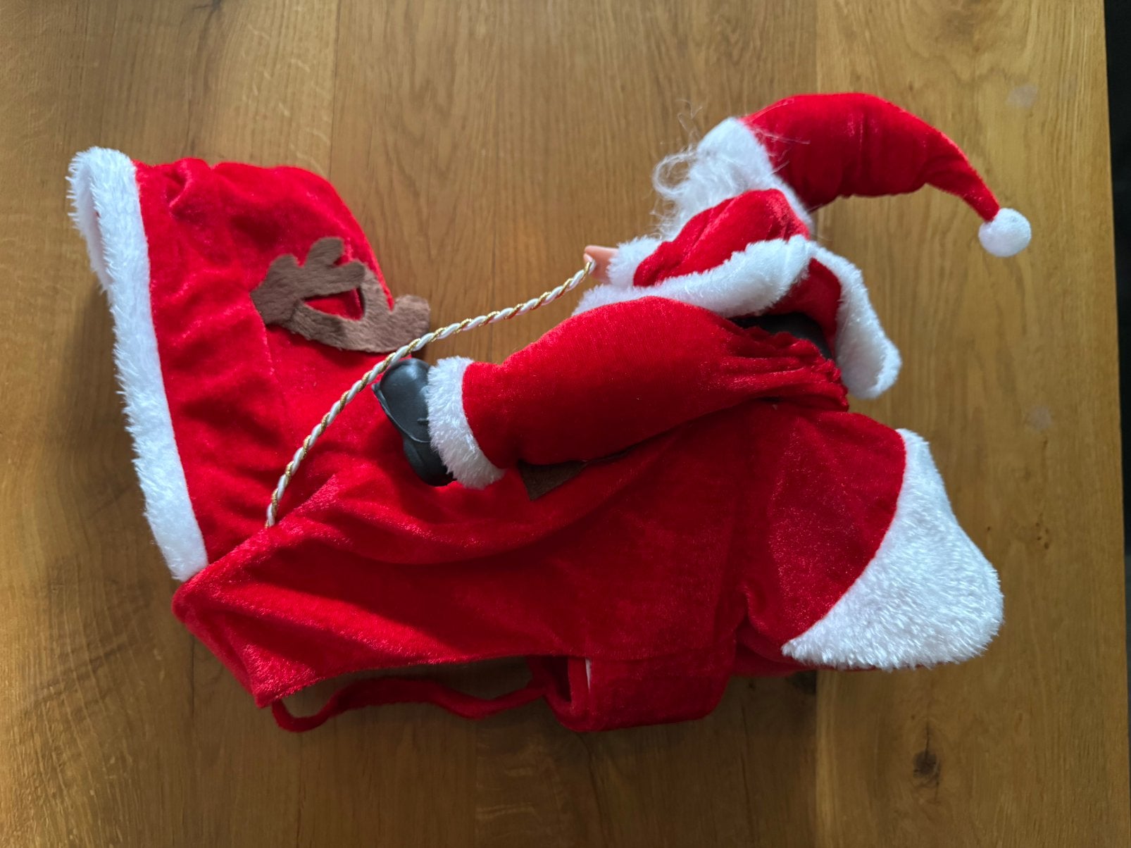 Kerstpakje hond, Dieren en Toebehoren, Hondenkleding, Ophalen, Zo goed als nieuw, Hondenjas