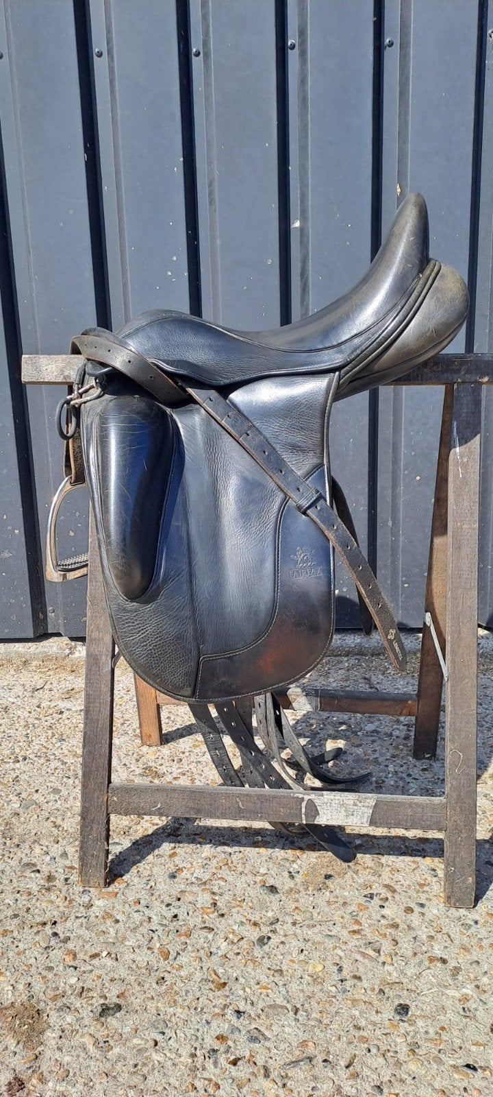 Fairfax Garethzadel, Dieren en Toebehoren, L (17.5 inch), Dressuur, Overige merken, Ophalen of Verzenden