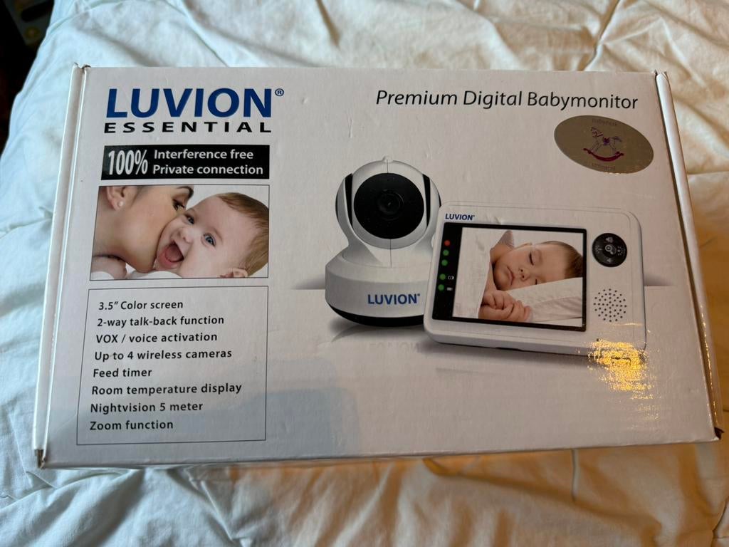 Luvion essential babyfoon, Ophalen of Verzenden, Zo goed als nieuw, 100 tot 250 meter