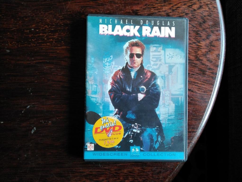 Black rain, origineel, Vanaf 16 jaar, Ophalen of Verzenden, Zo goed als nieuw, Actie