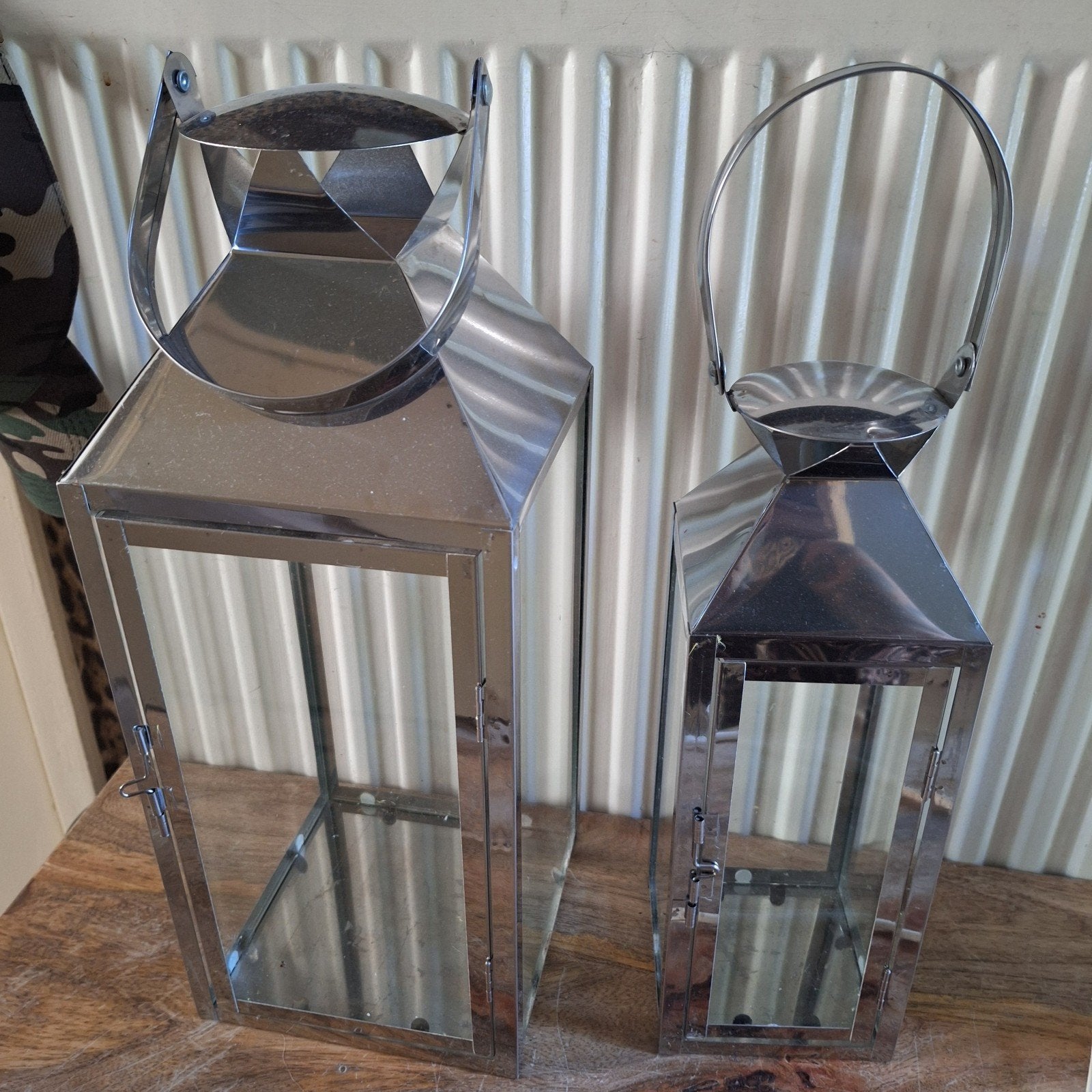 2 windlichten, Ophalen, Overige materialen