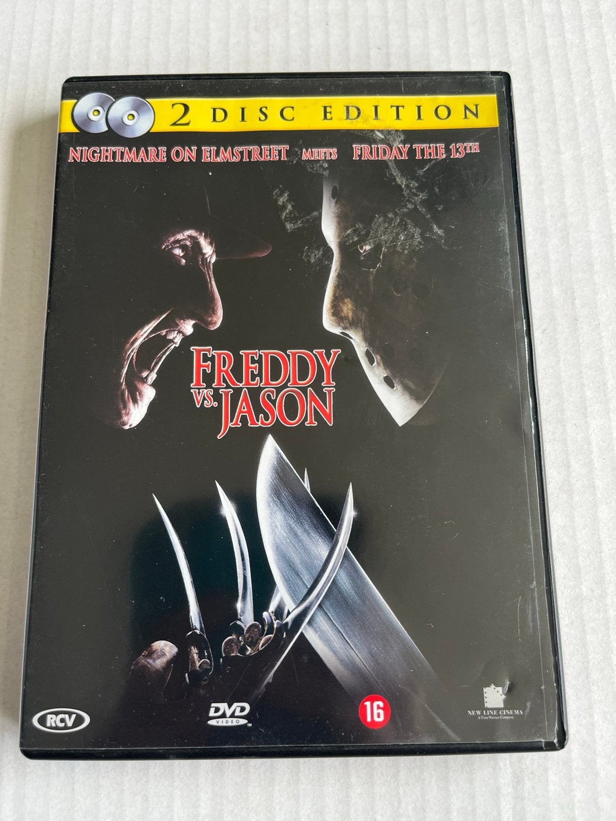 Freddy vs. Jason - 2 Disc Edition DVD, Vanaf 16 jaar, Ophalen of Verzenden, Gebruikt, Engels
