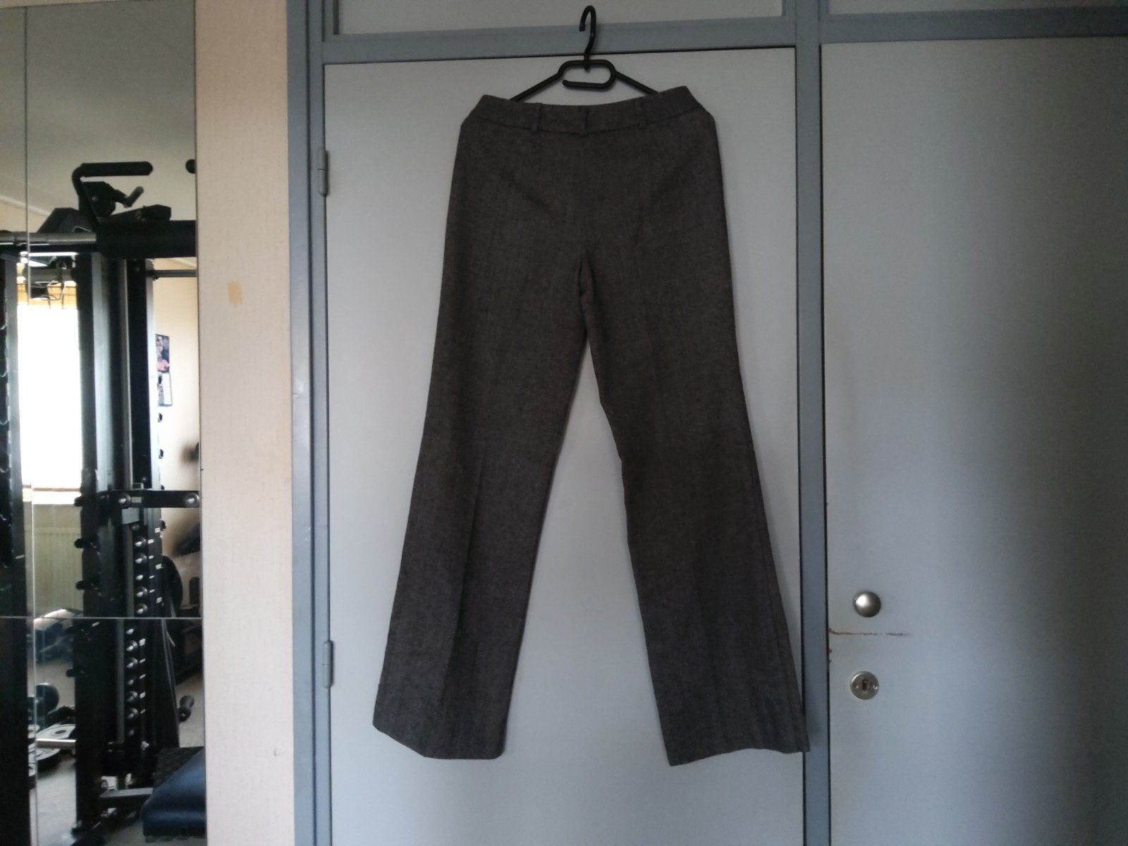 Zgan visgraat pantalon maat 34 Bonprix valt als 36., Kleding | Dames, Ophalen of Verzenden
