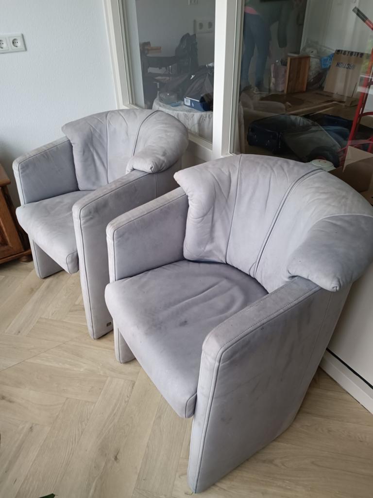 Rolf Benz design fauteuils, Ophalen, Gebruikt, Tweepersoons, 75 tot 100 cm