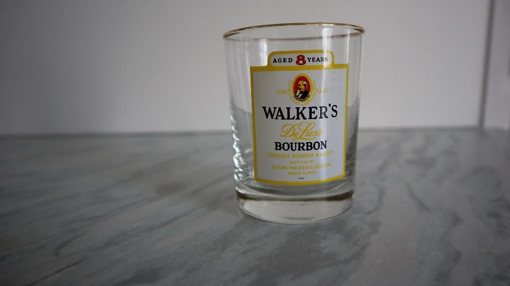 Walkers Bourbon de Luxe Whiskey drink Glas, Ophalen of Verzenden, Nieuw, Gebruiksvoorwerp