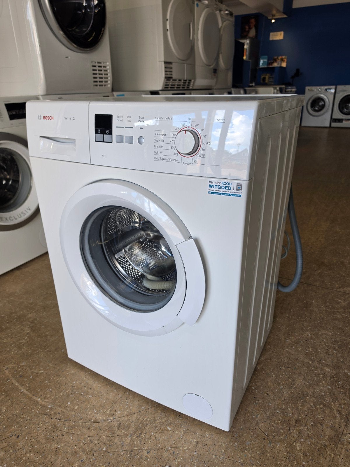 Bosch Serie 2 wasmachine | 7 kilo | A+++ | Gratis thuis 🚚✅️, Bosch, Jirnsum, Energieklasse A of zuiniger, Ophalen of Verzenden