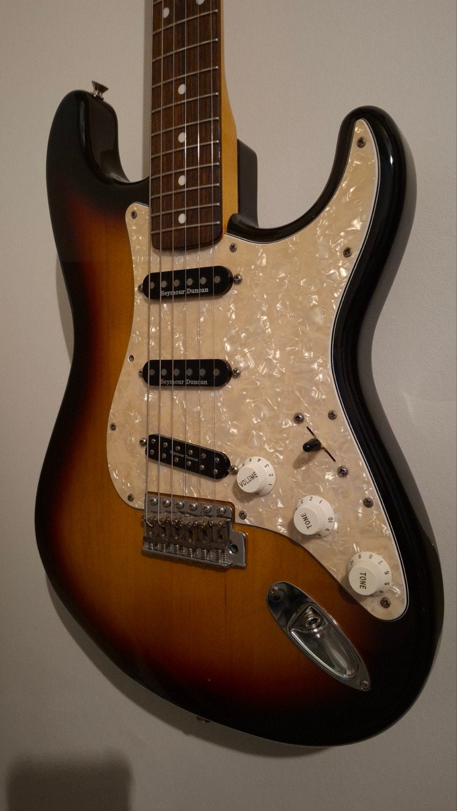 Fender Japan ST62-US Stratocaster – 3TS – Seymour Duncan – G, Muziek en Instrumenten, Ophalen, Zo goed als nieuw, Solid body, Fender