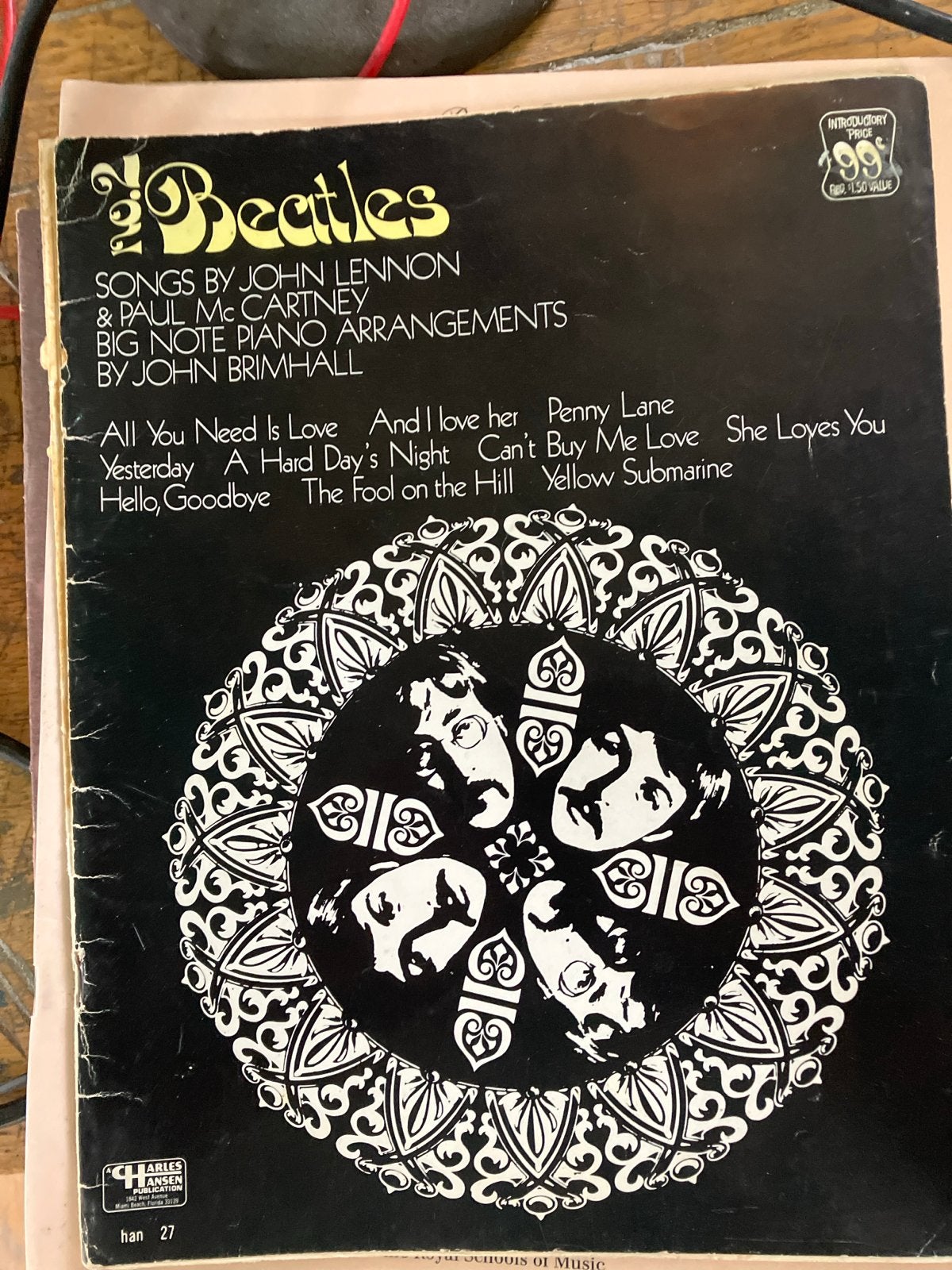 The Beatles Big Note Piano Arrangements bladmuziek, Ophalen of Verzenden, Gelezen, Artiest