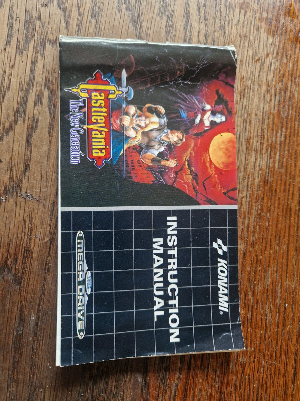 Castlevania: The New Generation handleiding Sega Mega Drive, Ophalen of Verzenden, Gebruikt, Avontuur en Actie, Mega Drive