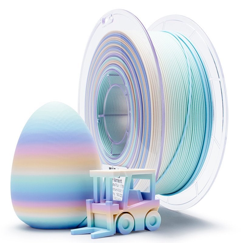 ZIRO Matte PLA Gradient Pastel Spectrum, Ophalen of Verzenden, Nieuw, Filamentrollen