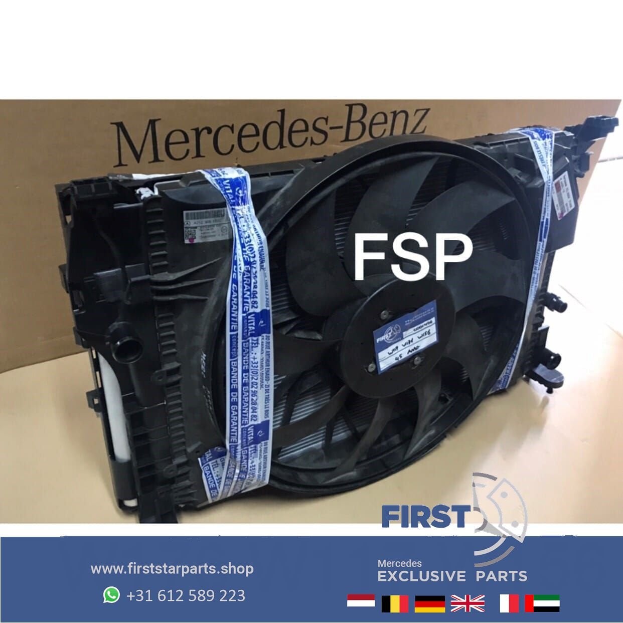 W176 A W117 CLA W156 GLA 45 AMG KOELERPAKKET A45 CLA45 GLA45, Auto-onderdelen, Gebruikt, -, Ophalen of Verzenden, -