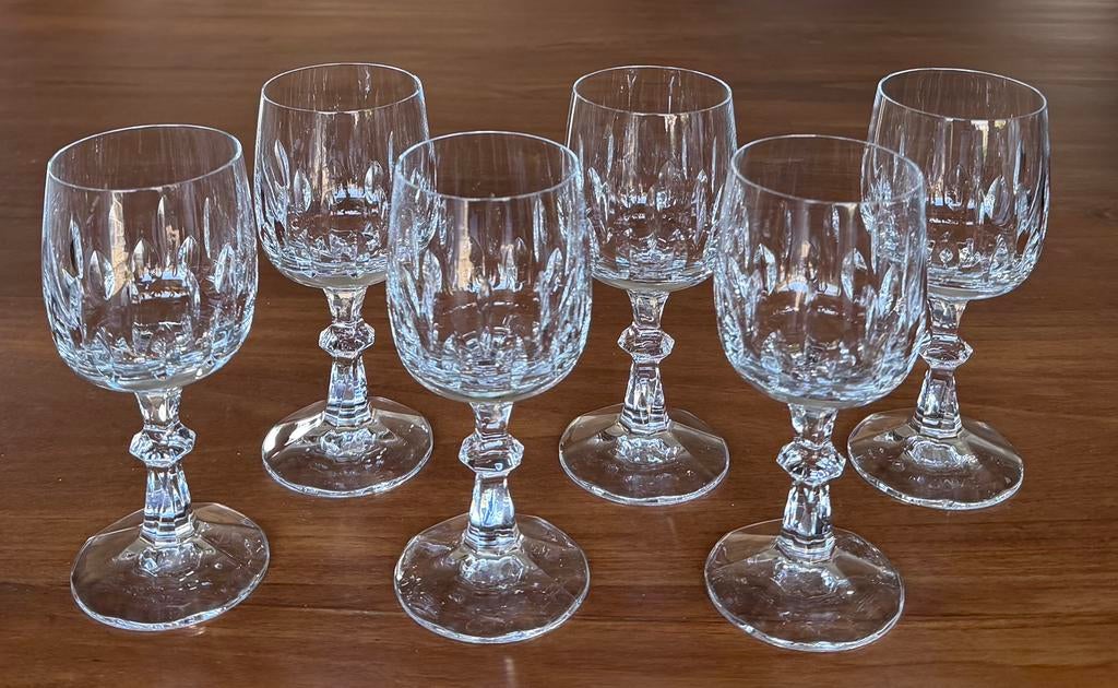 6 Schott Zwiesel Tarantella wijnglazen, Ophalen of Verzenden, Zo goed als nieuw, Overige typen