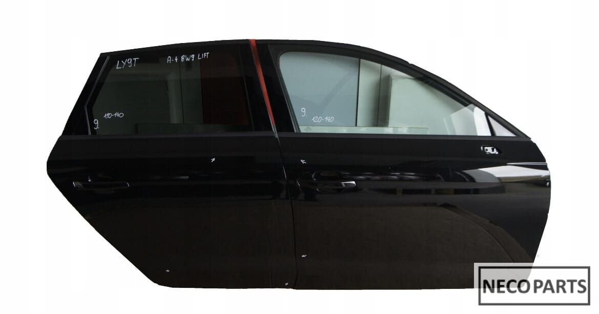 AUDI A4 B9 AVANT PORTIER DEUR KLEUR LY9T ALLES LEVERBAAR!!, Gebruikt, -, Achter, -