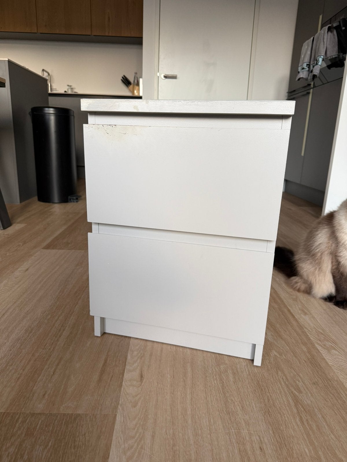 IKEA malm ladekast 2 lades, Ophalen, Minder dan 50 cm, 1 of 2 laden, Zo goed als nieuw