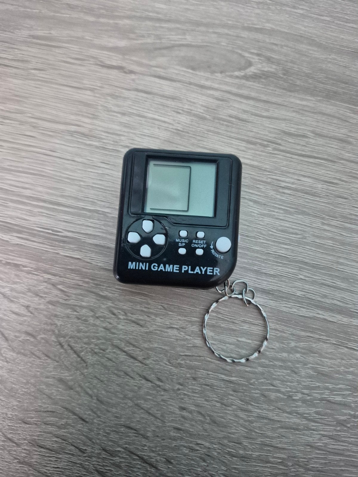 Mini game sleutelhanger zwart, Ophalen of Verzenden