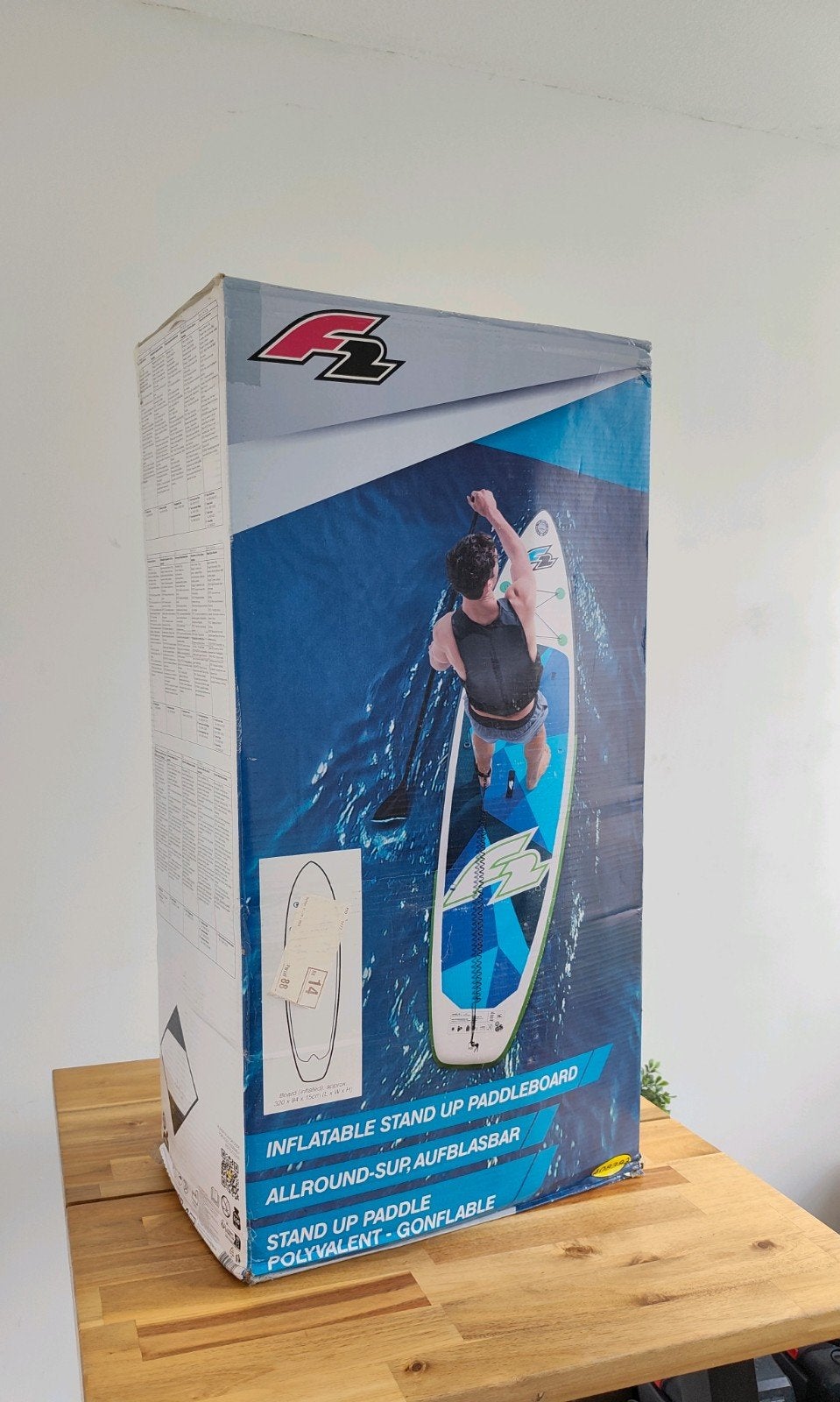 F2 Allround SUP Board - Compleet nieuw in verpakking, Watersport en Boten, Suppen, Ophalen of Verzenden, Nieuw, SUP-boards