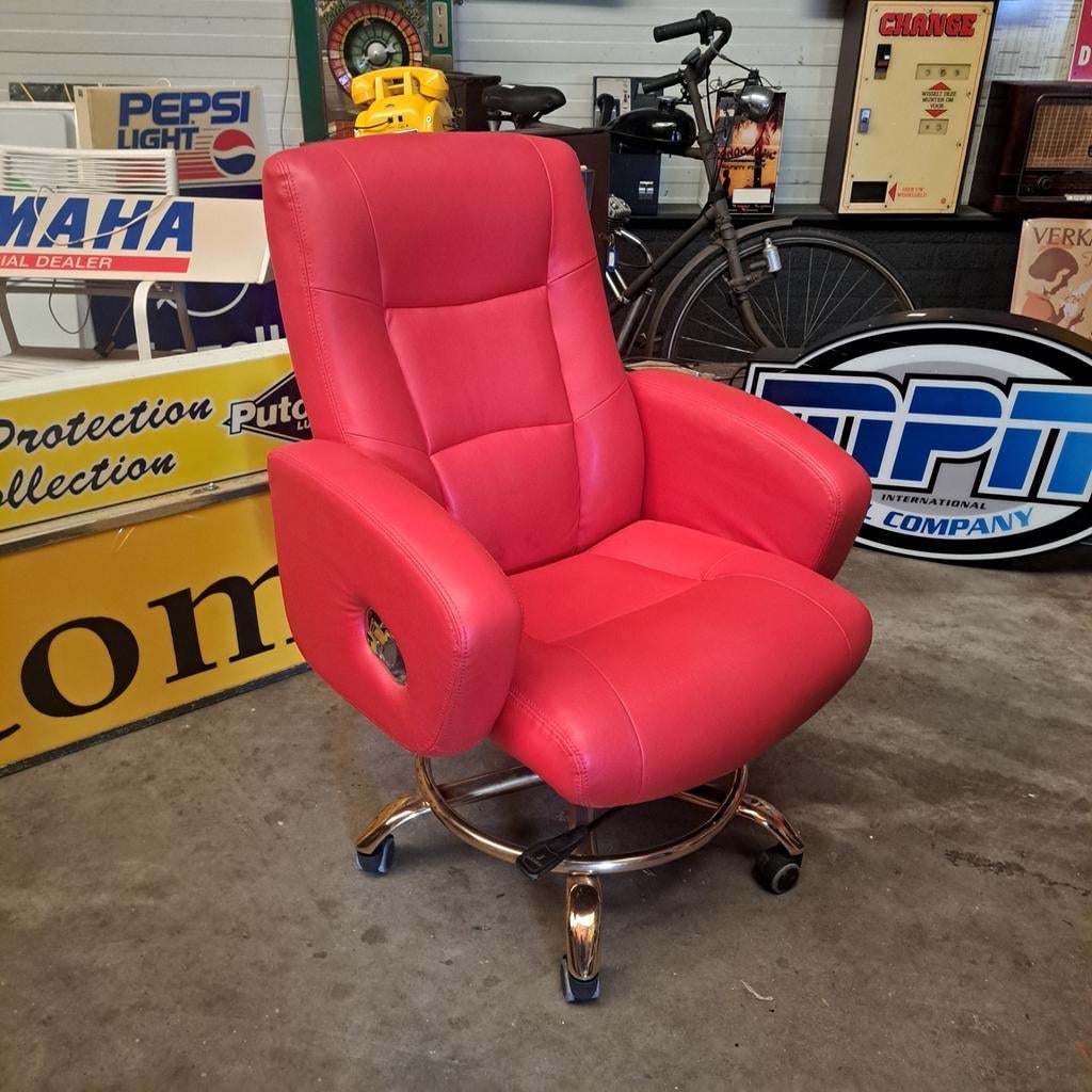 Game Chair Mancave Casino stoel Deluxe, Ophalen, 75 tot 100 cm, 50 tot 75 cm