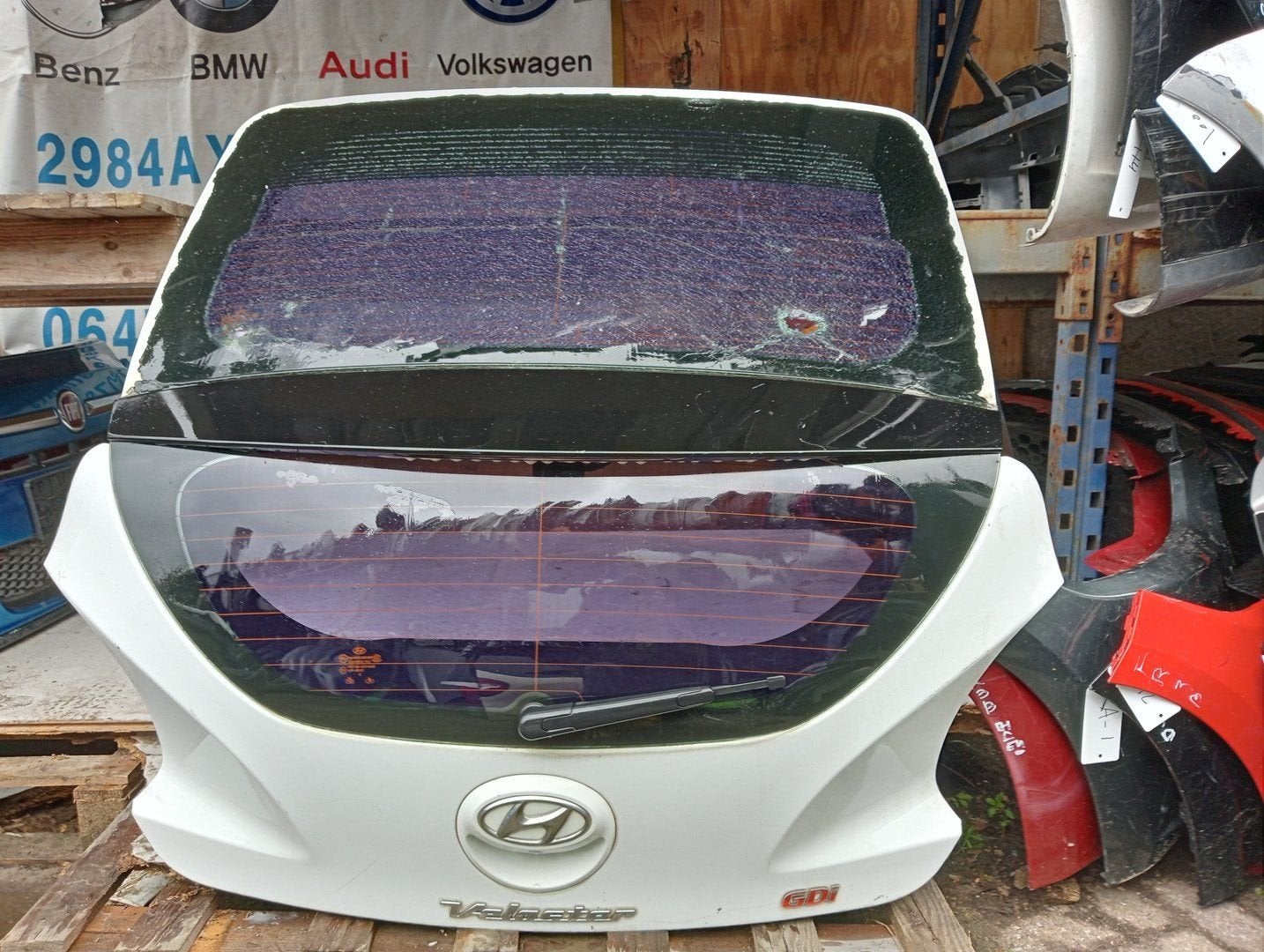 ACHTERKLEP HYUNDAI VELOSTER (FS)  GDI 737002V010, Gebruikt, -, Ophalen of Verzenden, Achter