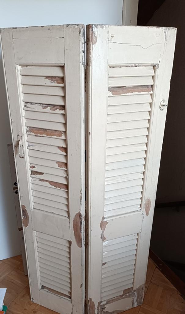 Shutter / luikjes oude Franse luiken, Ophalen