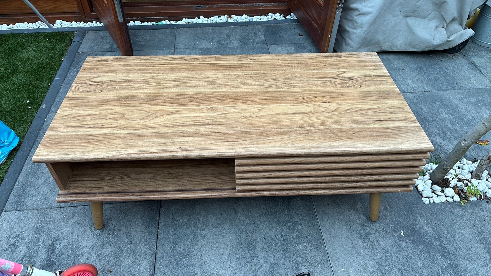Salontafel Made, Huis en Inrichting, Tafels | Salontafels, Ophalen, Gebruikt, 100 tot 150 cm, 50 tot 100 cm