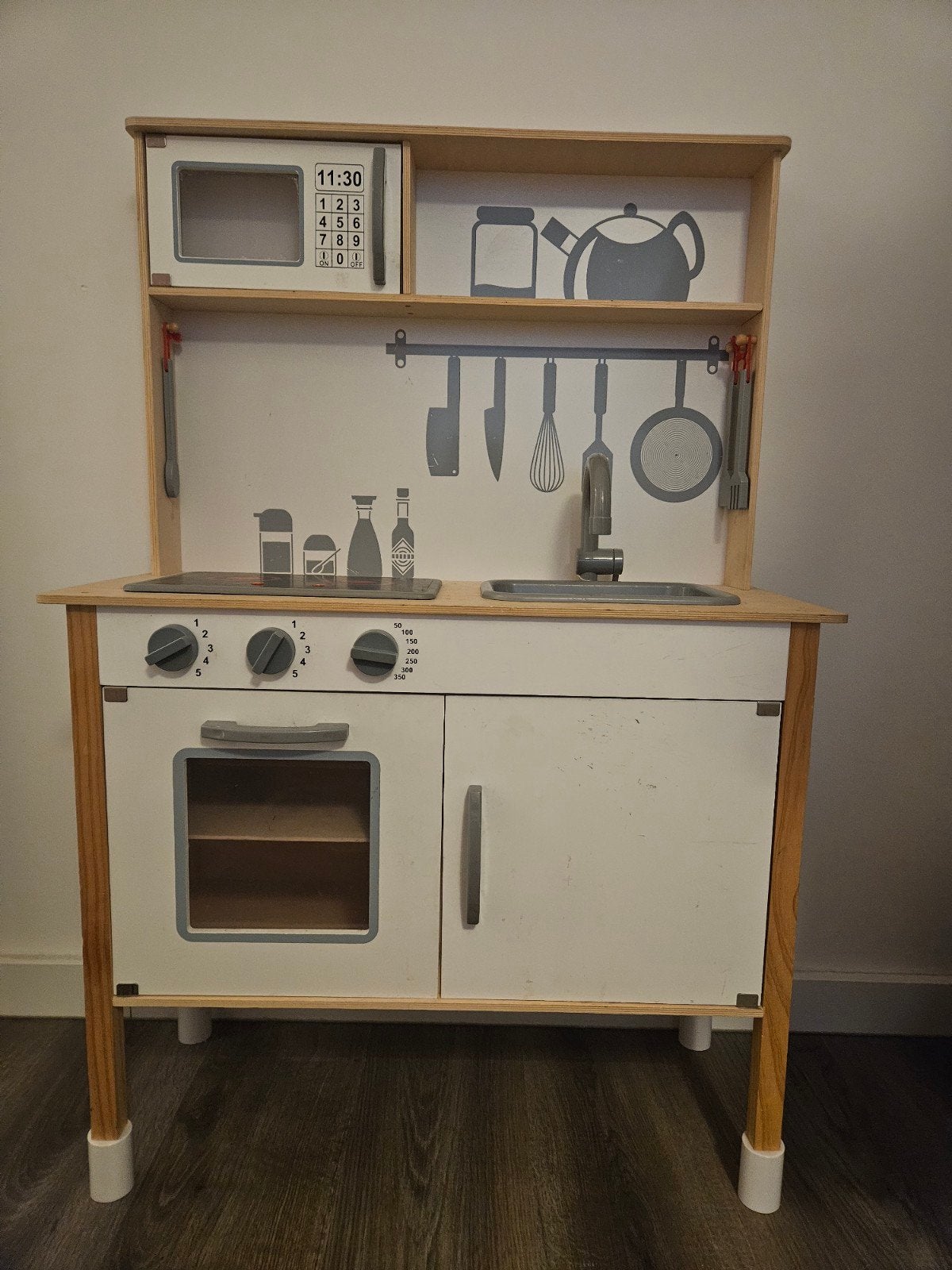 Ikea speelkeuken met accessoires en werkend licht/geluid, Kinderen en Baby's, Ophalen of Verzenden, Gebruikt