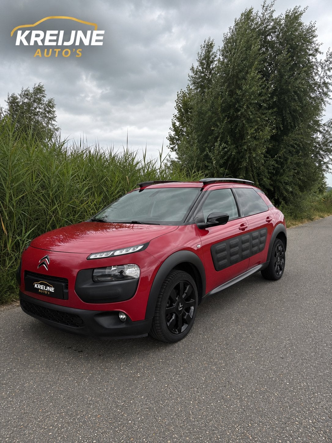 Citroën C4 Cactus Puretech 110pk S&S Eat6 2017 Rood Automaat, 1025 kg, 40 €/maand, 1199 cc, 400 kg