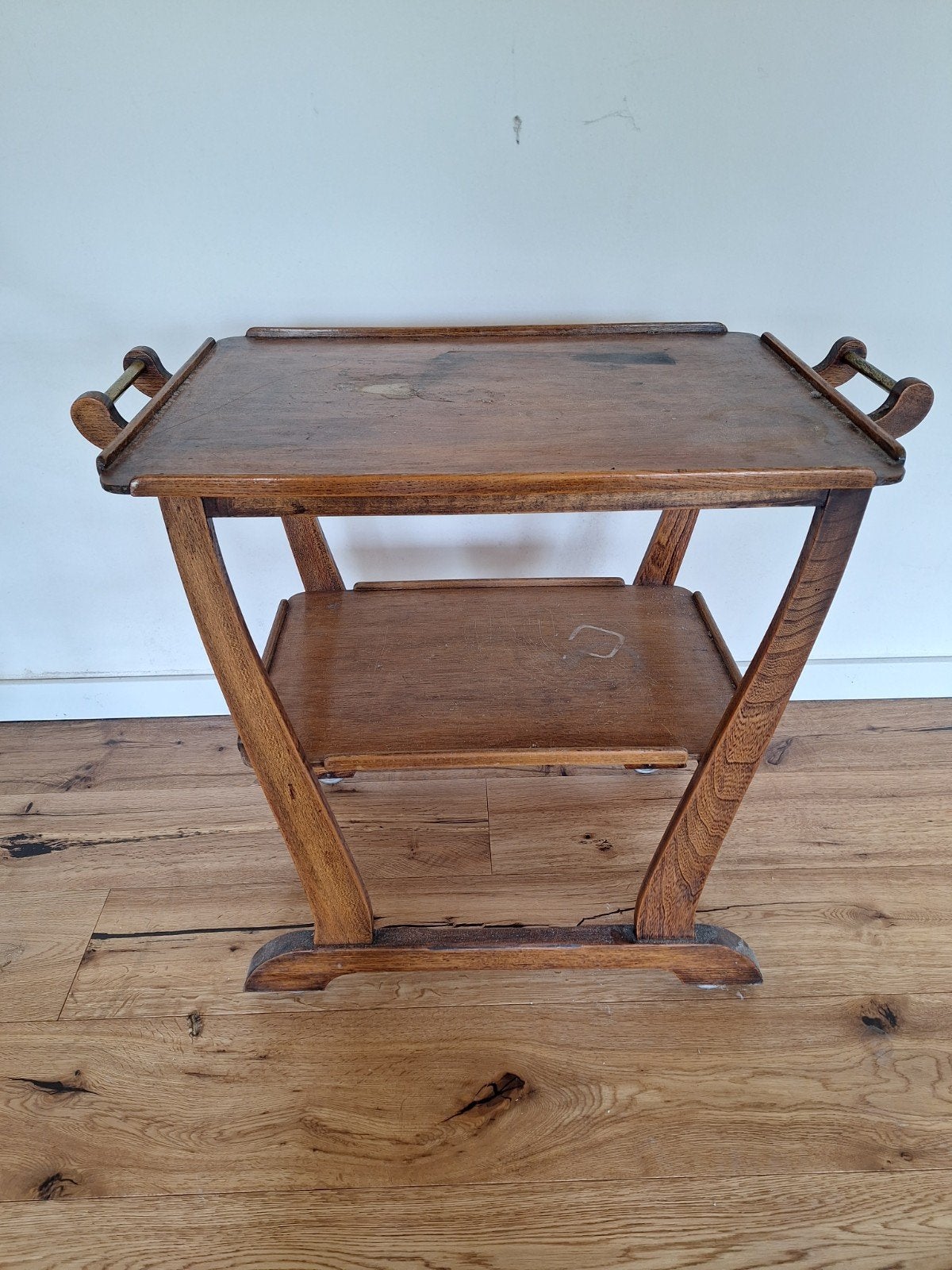 Vintage serveerwagentje met los dienblad - opknapper, Ophalen
