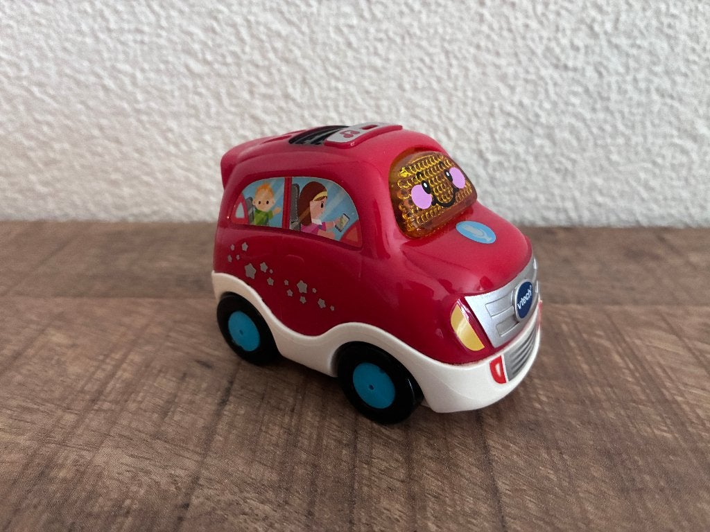 Vtech Mijn Toet Toet auto met opnamefunctie. PRIMA staat., Ophalen of Verzenden, Gebruikt, 2 tot 4 jaar