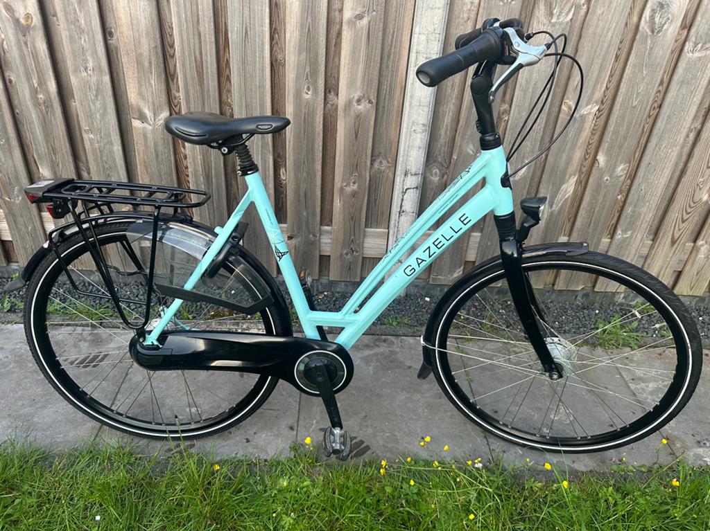 Gazelle Chamonix comfort maat 57 cm, 53 tot 56 cm, Ophalen of Verzenden, Zo goed als nieuw, Gazelle