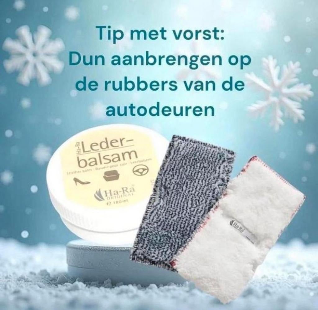 Ha-Ra Lederbalsem - Bescherming voor leer en rubber, Ophalen of Verzenden