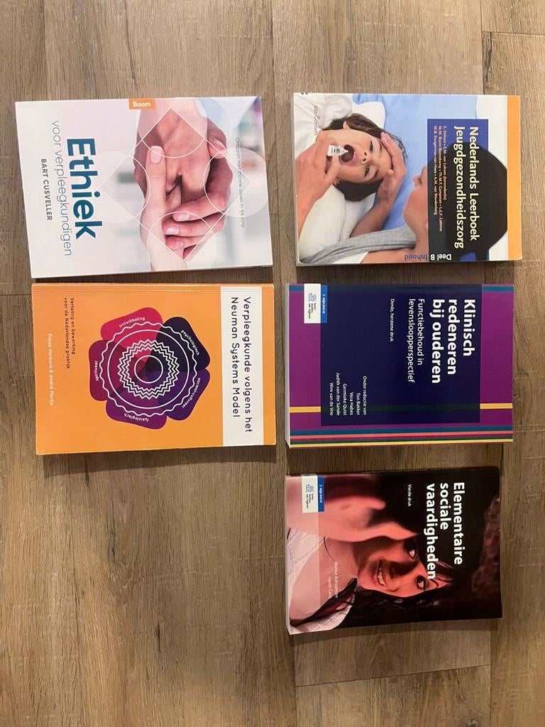 Studieboeken HBO verpleegkunde, Boeken, Ophalen of Verzenden, Zo goed als nieuw, Overige niveaus, Overige vakken