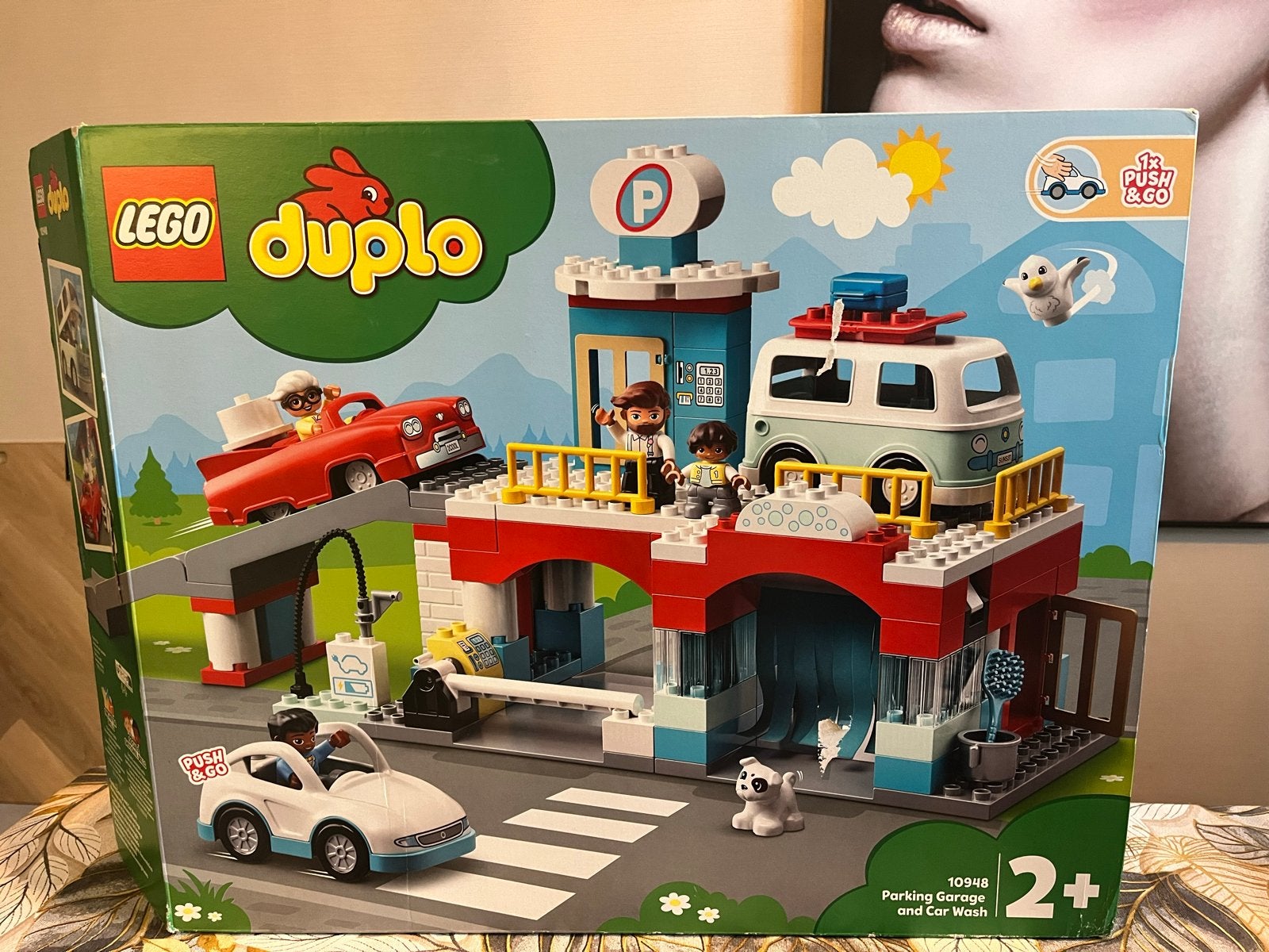 Lego Duplo Wasstraat en Parkeergarage 10948, Ophalen of Verzenden, Zo goed als nieuw, Compleet, Duplo
