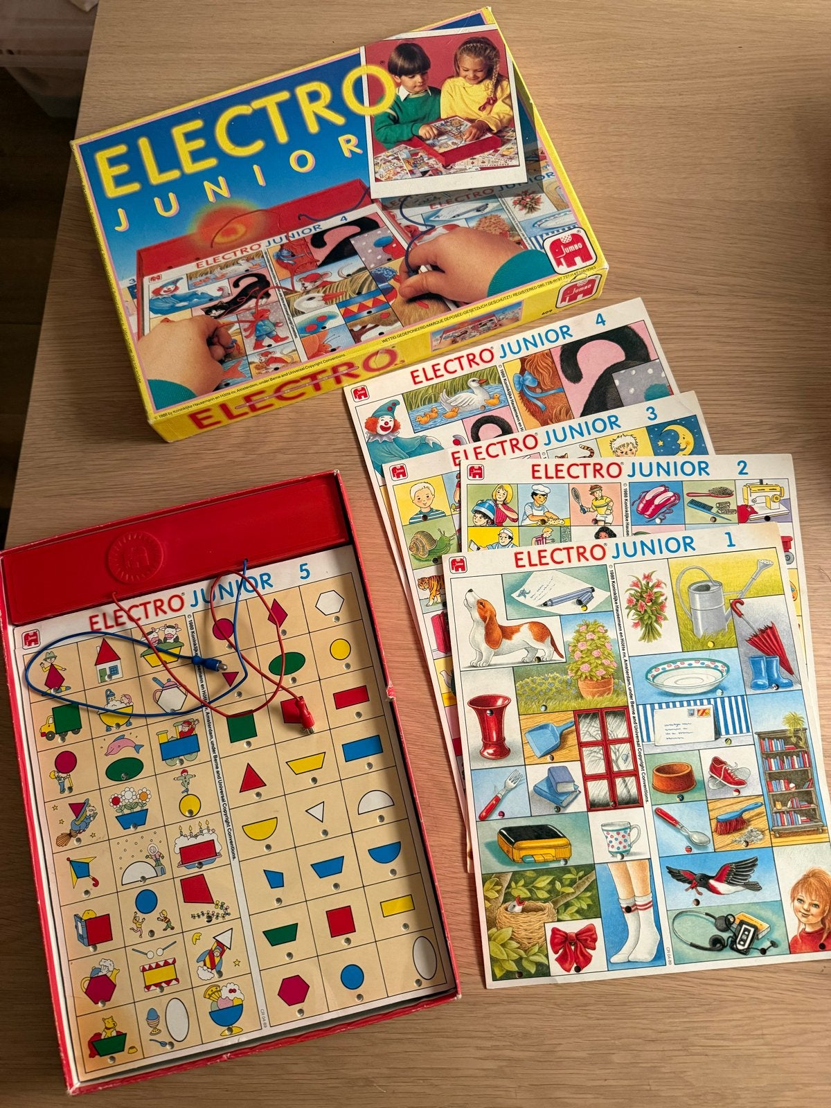Electro Junior Educatief Spel van Jumbo, Ophalen of Verzenden, Gebruikt, Elektronica, Met licht