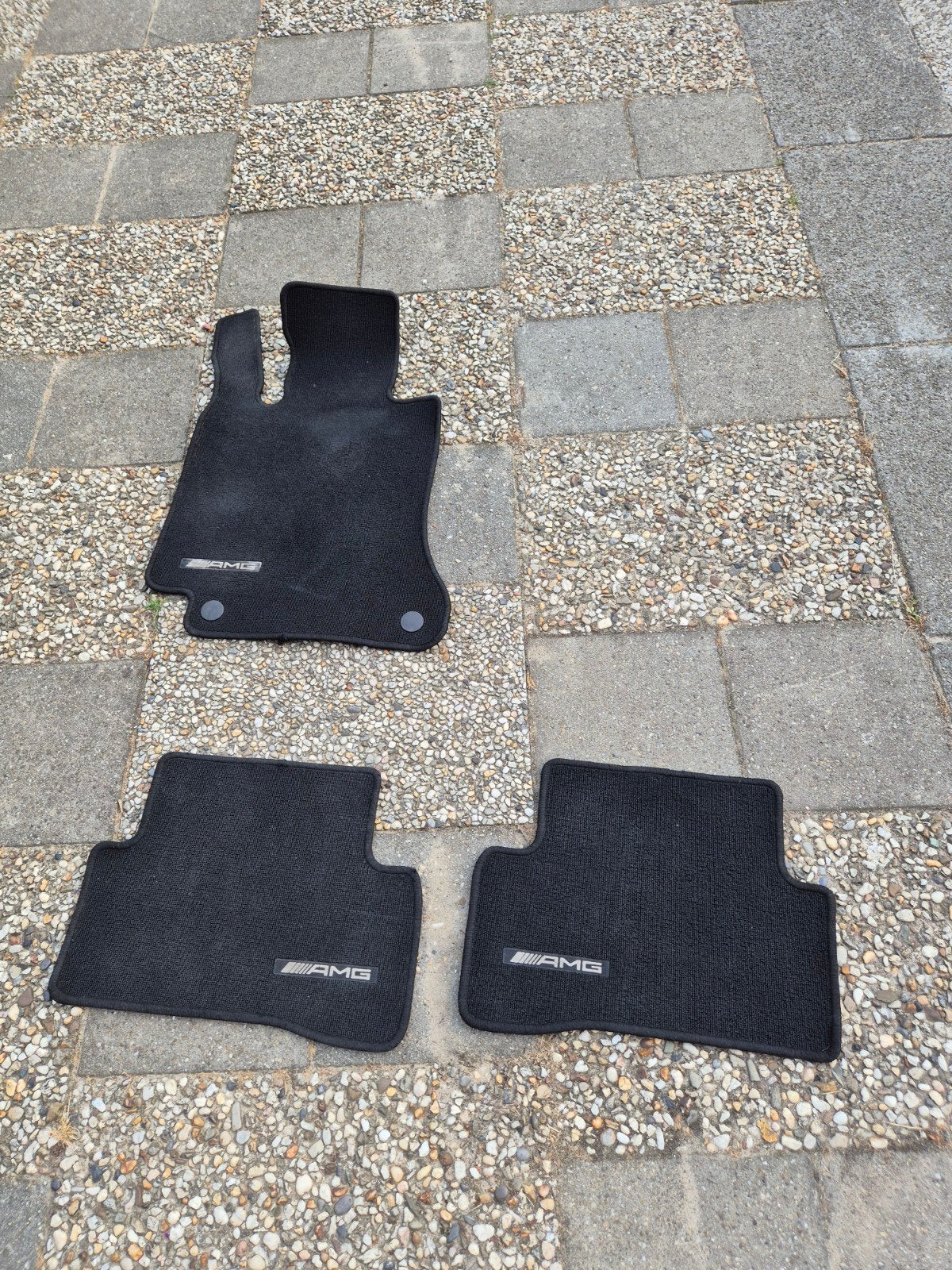 AMG Vloermatten Mercedes-Benz C klasse - A2056805805 9G63, Ophalen of Verzenden, Gebruikt