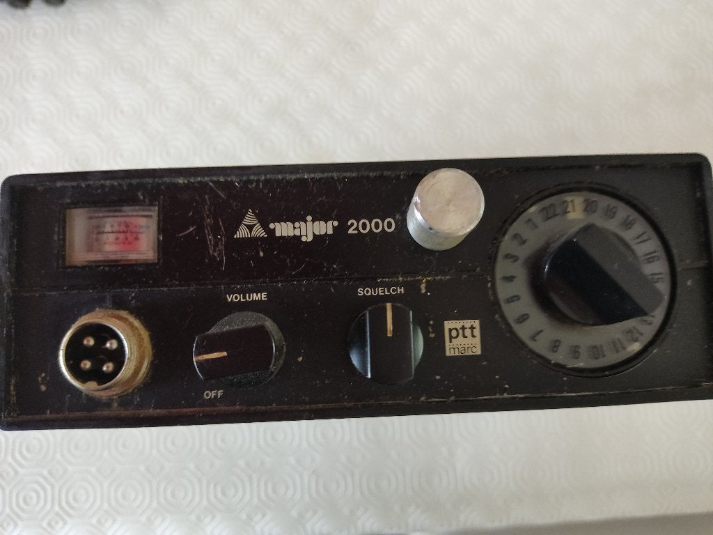 Vintage Han International Major 2000 CB-radio, Ophalen of Verzenden, Gebruikt, Zender en Ontvanger